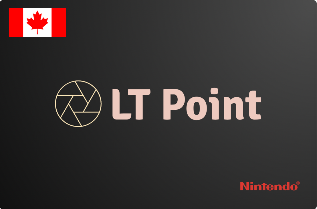 LT Point 37.99 - Exchangeable for Nintendo eShop Card 50 Canadian Dollars (CA)
